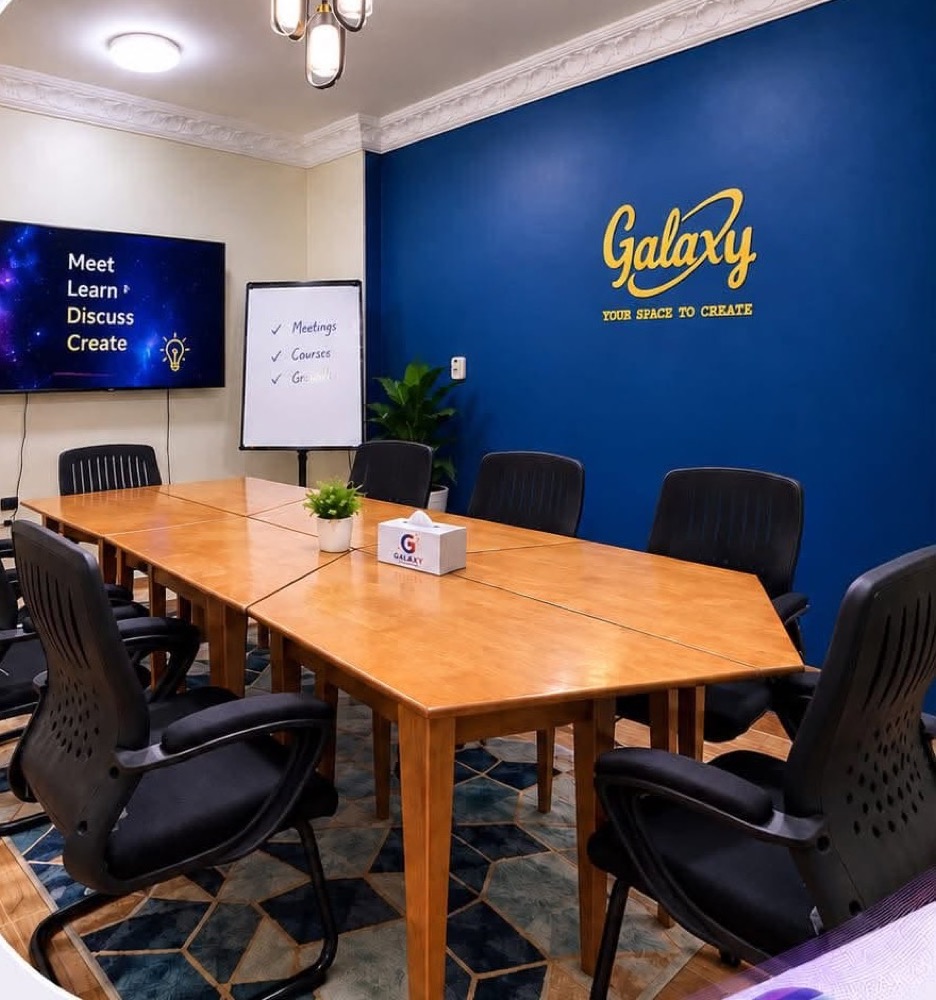 Saturn meeting and training room with a screen